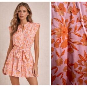 Stillwater strong shoulder dress NWT size large